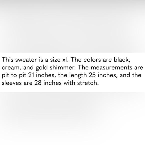 🆕 C + D + M COLLECTION SWEATER (XL) - Picture 4 of 6